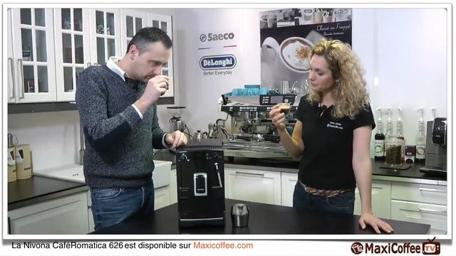 Nivona CaféRomatica 626 | Machine à café automatique | Le Test MaxiCoffee смотреть онлайн