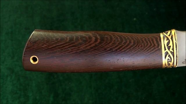 Булатный нож 007, И.Пампуха (легированный булат) смотреть онлайн