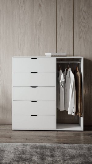 Комод Норман Белый