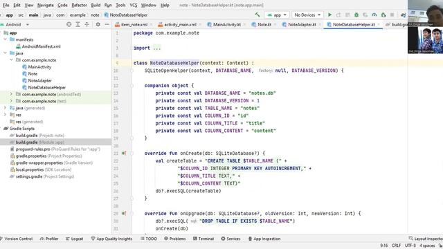 Program Note menggunakan SQLite & RecyclerView dengan Kotlin | AndroidStudio | Pemrograman Bergerak смотреть онлайн
