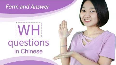 Chinese _WH_ Questions – Forming _WH_ Questions in Chinese with Question Words _ Chinese Grammar смотреть онлайн