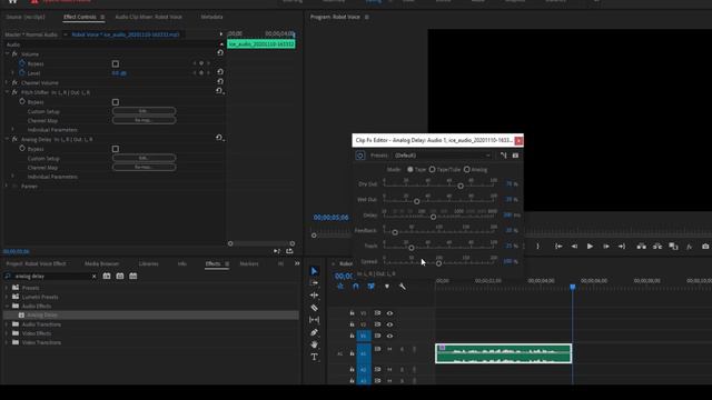 Robot Voice Effect - Adobe Premiere Pro Tutorial смотреть онлайн