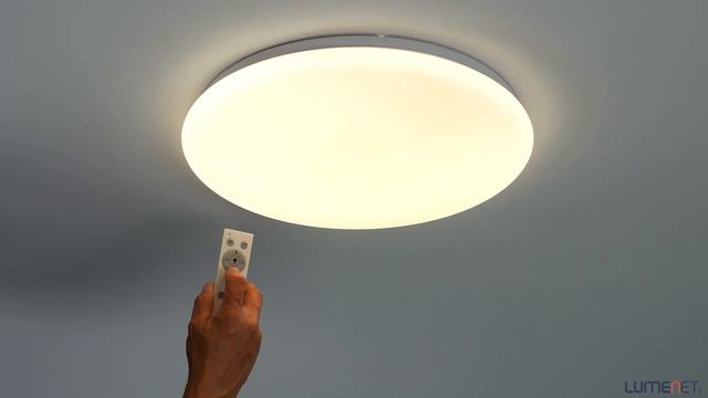 Rábalux 5449 Danny Dim ceiling LED lamp with remote control 36W 3000-6500K 3000lm 40cm смотреть онлайн