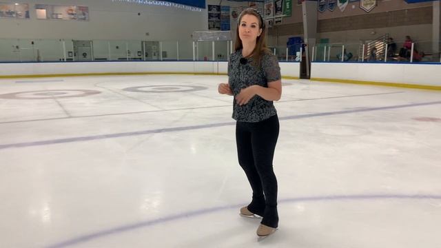 HowTo Do An Ina Bauer On Ice - Figure Skating Tutorial смотреть онлайн