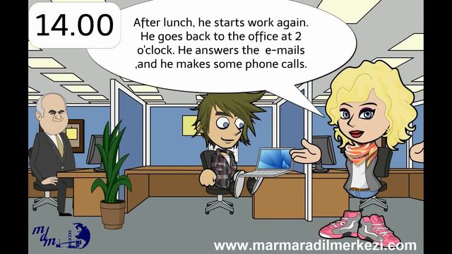 Daily Routines - Everyday Life - Learn English - Simple Present Tense смотреть онлайн