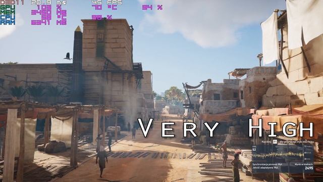 Assassin’s Creed Origins - GTX 970 OC - i5-4460 - 8 GB RAM - ULTRA/VERY HIGH/HIGH FPS TEST смотреть онлайн