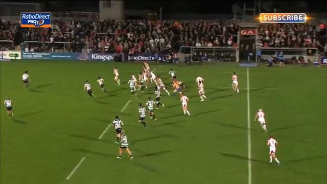 Ulster v Benetton Treviso First Half Highlights 27th Sept 2013 смотреть онлайн
