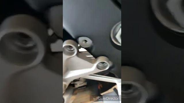 2017 CBR1000RR  Exhaust Replacement & Servo Removal