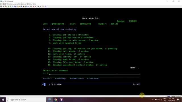 IBM i, AS400 Tutorial, iSeries, System i - CREATE TABLE using RUNSQLSTM - Short System table Name смотреть онлайн