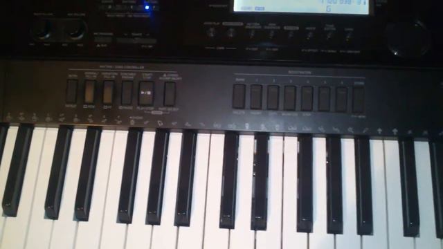 Workstation Casio WK7500 смотреть онлайн