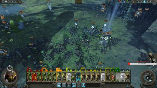 ⭕️ Total War Warhammer 2 ⭕️ Мега противостояние коварнейших лордов !!! #2 смотреть онлайн