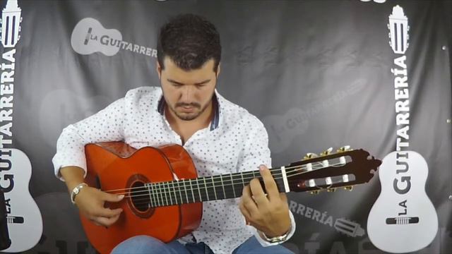 Guitarra flamenca Pedro Fernández Leal Ciprés Naranja. смотреть онлайн