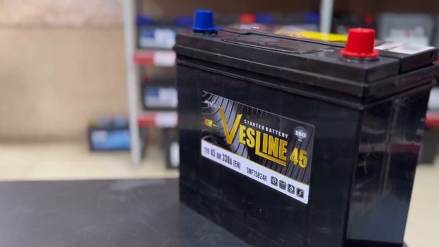Аккумулятор Vesline Asia (45 A/h), 330A R+. Обзор технических характеристик  аккумуляторной батареи