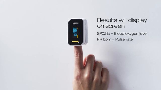 Braun Pulse Oximeter 1 BPX800 - Getting Started смотреть онлайн