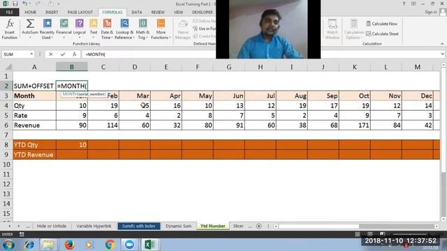 Sum With Offset Function | Dynamic Sum for Multiple Column | Excel For Analysis смотреть онлайн