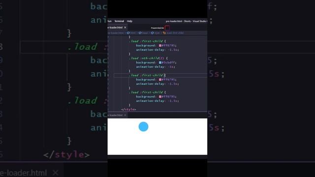 Quick & Easy CSS Pre Loader #cssanimation #coding #cssdesign смотреть онлайн