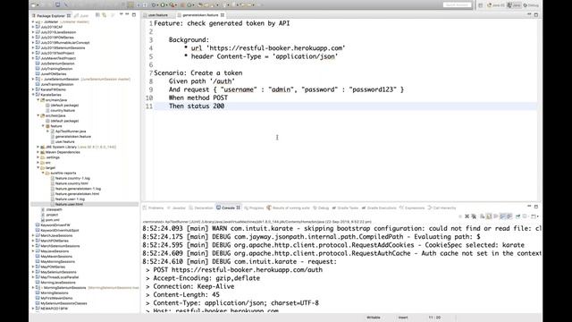 Karate API Testing Framework - POST CALL & HTML Report - Part 2 смотреть онлайн