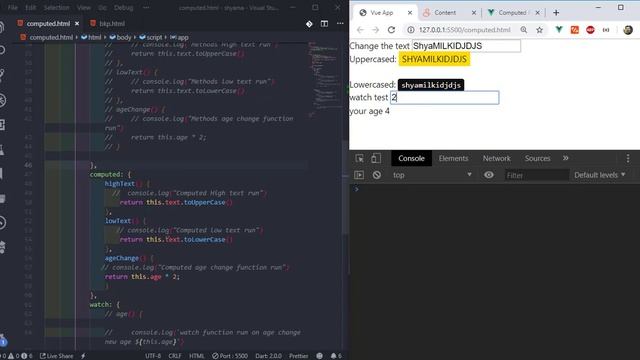 Vue.JS Computed property Malayalam смотреть онлайн