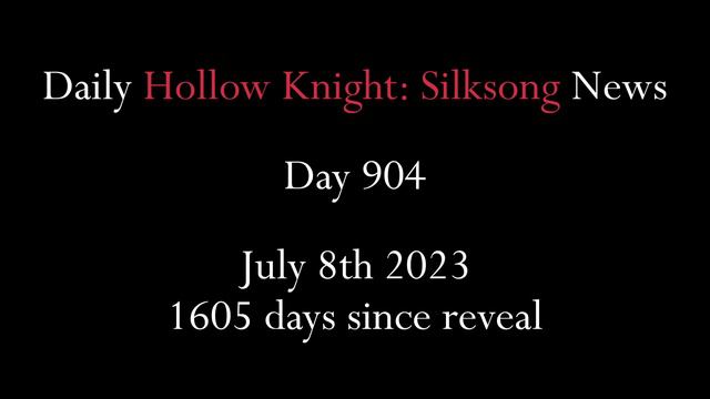 Daily Hollow Knight: Silksong News - Day 904 смотреть онлайн