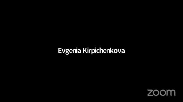 Zoom Meeting Invitation - Zoom Meeting Evgenia Kirpichenkova