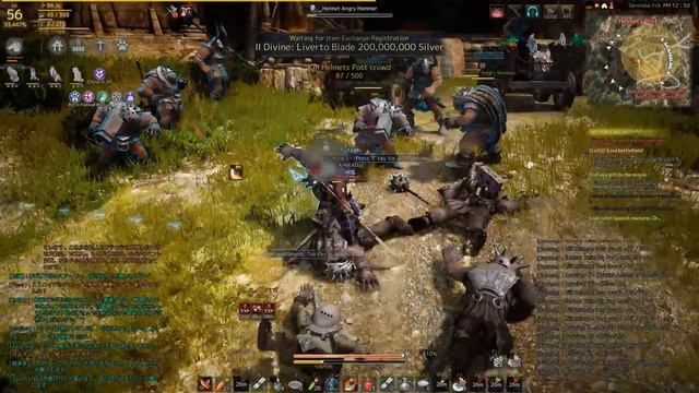 BDO - Musindo (Blader awakening) skills tree + some skills in action смотреть онлайн