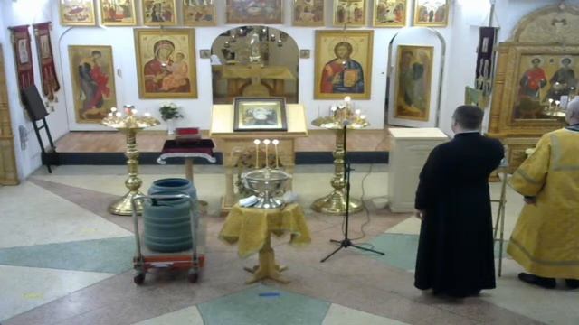 Водосвятный молебен в Храме во имя Святых Целителей Космы и Дамиана 28.06.2020 г. смотреть онлайн