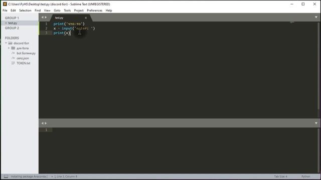 Sublime Text 3 установка, настройка для Python и плагины ТОП IDLE для Python.mp4 смотреть онлайн