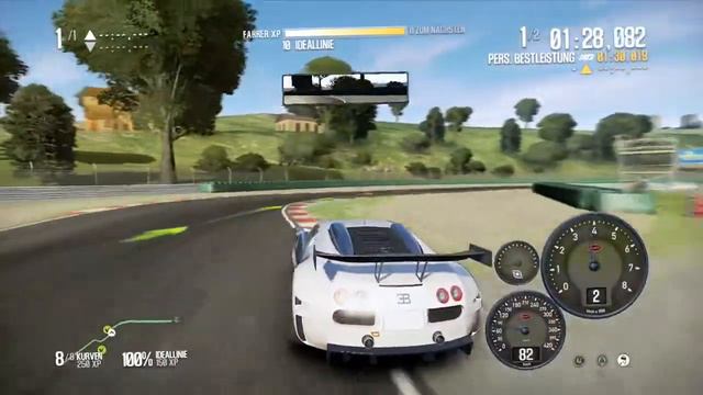 Need for Speed SHiFT 2 Unleashed Bugatti Veyron 16.4 at Autodromo di Pergusa смотреть онлайн