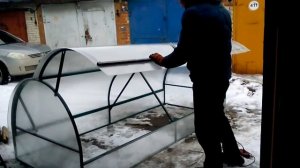 Парник- бабочка из поликарбоната