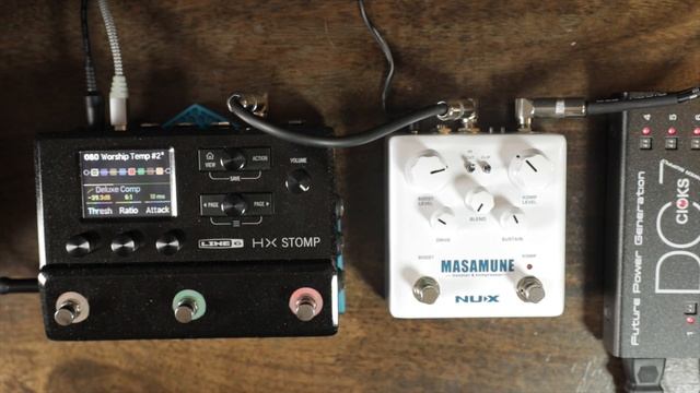 It's FINALLY Here! NUX FX Masamune Booster and Kompressor Demo смотреть онлайн