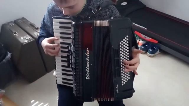 Krčmárik maličky- Weltmeister Meteor 80 bas- Test nástroja (Accordion, Akkordeon) смотреть онлайн