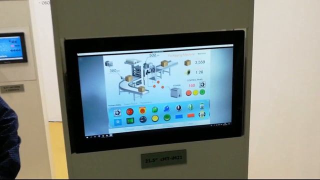Weintek CMT-CTRL01, CMT3151, CMT-iM21 на стенде  ООО 