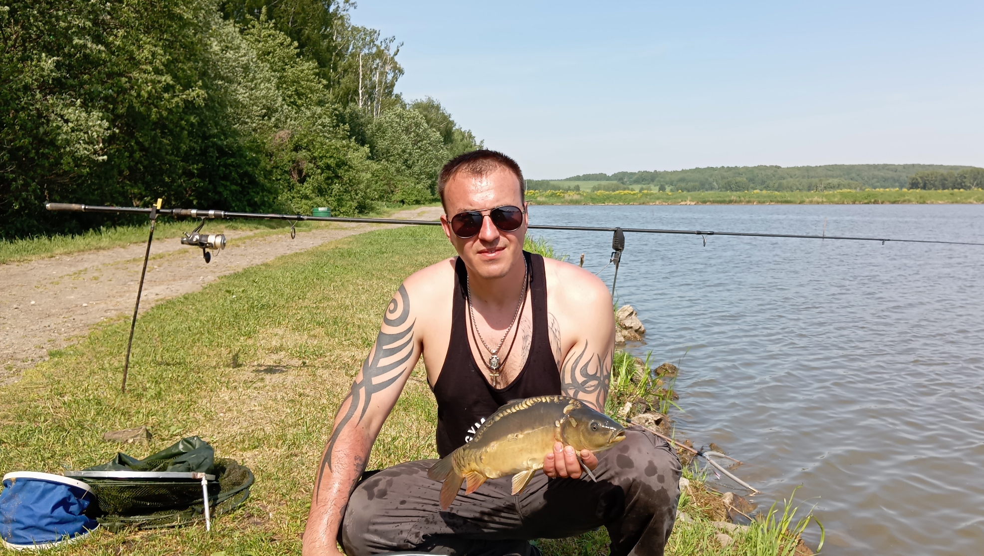 карп на флет #carpfishing#карпфишинг# ловим карпа на коммерческом озере
