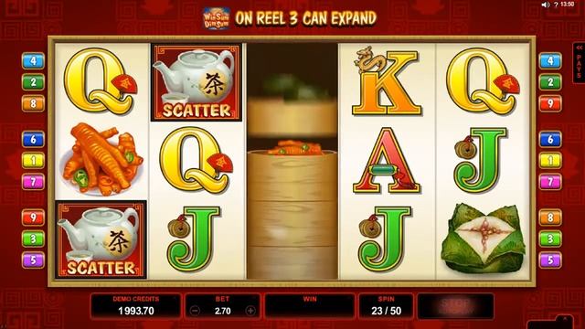 Microgaming - Win Sum Dim Sum - Gameplay Demo смотреть онлайн