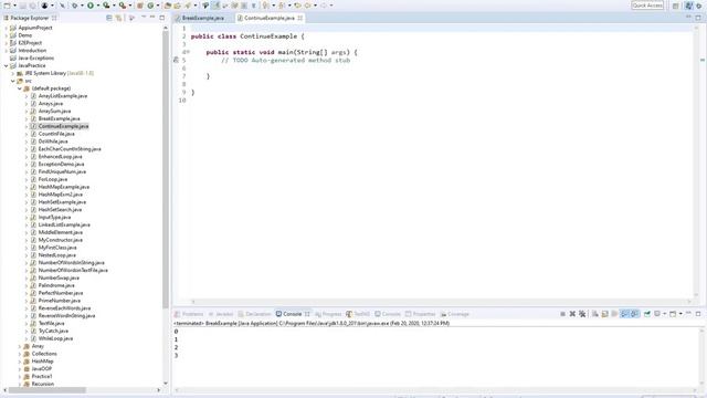 Java- Break & Continue: What is 'break' and 'continue' statement in Java? How to use them? смотреть онлайн