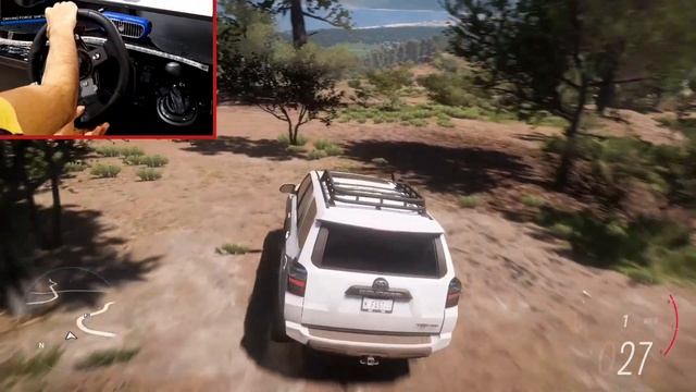 Toyota 4Runner TRD Pro - Offroading - Forza Horizon 5 - Logitech g920 gameplay смотреть онлайн