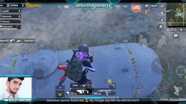 ?PUBG MOBILE With♨️H¥DRA?Detective Gemar Clan?(?RUSH GAME PLAY) смотреть онлайн