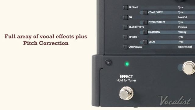 Vocalist Live 5 Feature Overview