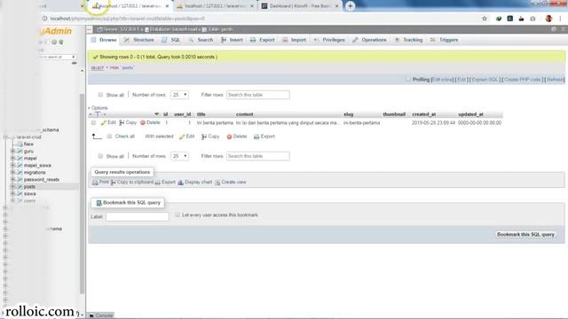 Laravel CRUD + Bootstrap - blogging part 28 смотреть онлайн