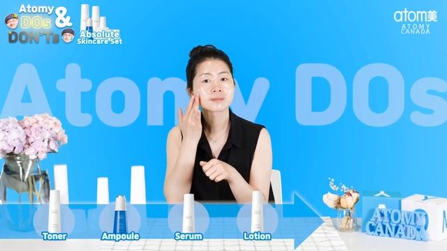 How To Use Atomy Absolute Skin Care