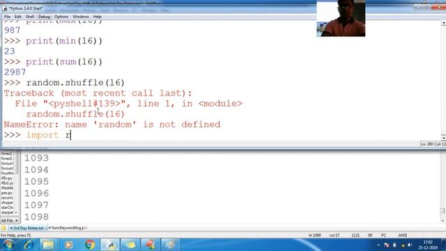74 Python Collection Data Types List inbuilt functions Python Programming Tutorial for Beginner to смотреть онлайн