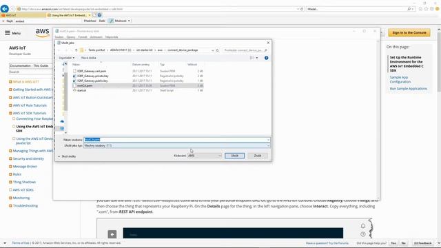 IoT Starter Kit - Part3: Connect to the cloud - AWS IoT смотреть онлайн