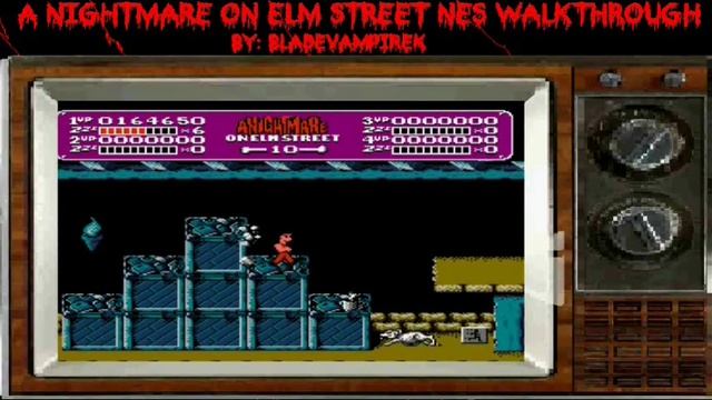 "A Nightmare on Elm Street" Nes Walkthrough PART 1/4 смотреть онлайн