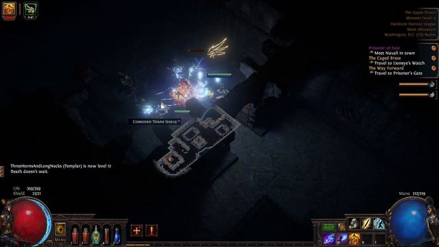 The Unusual MaW Plays Path of Exile Harvest League Hardcore Templar Inquisitor Leveling Episode 2 смотреть онлайн