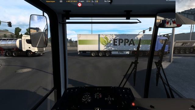 Euro Truck Simulator 2 "Автобус Caio Vitoria v1.0 (1.43.х)" смотреть онлайн