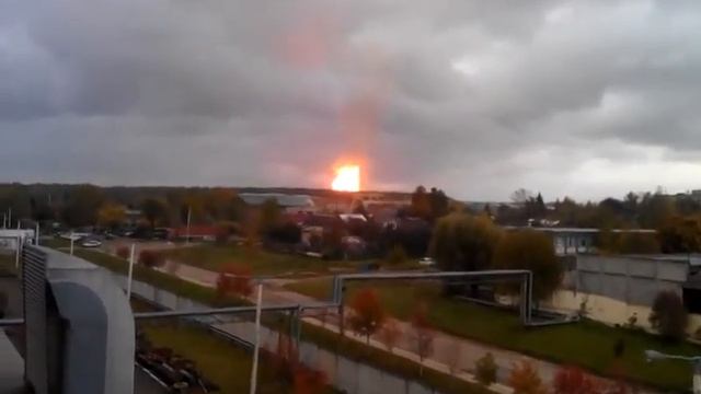 Пожар на газопроводе смотреть онлайн
