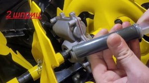 Новый снегоуборщик. Срезало болт, редуктор без смазки.