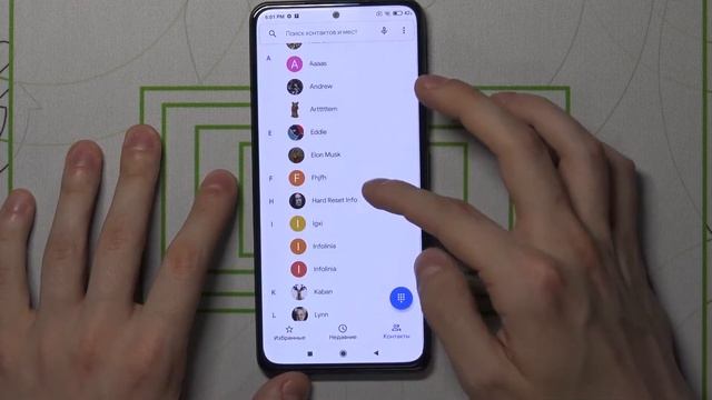 Как добавить фото контакту на телефон Poco F3 / Как добавитьь фотографию контакту смотреть онлайн