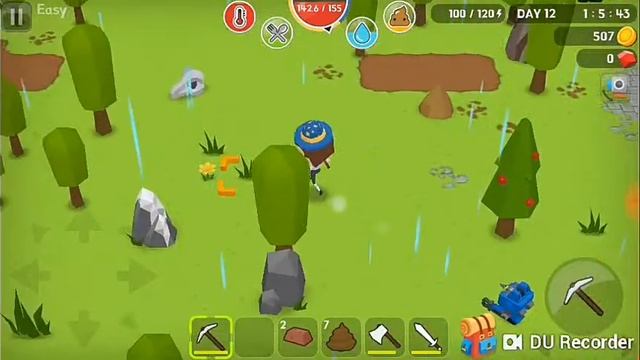 Игра похоже на Майнкрафт Mini survival смотреть онлайн