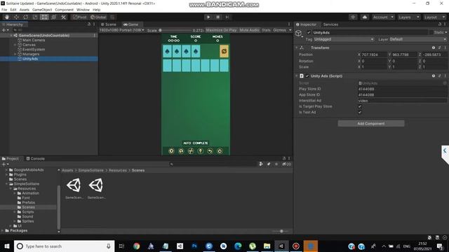 Solitaire Unity Source Code | Solitaire Unity Project | Solitaire Game Source Code смотреть онлайн
